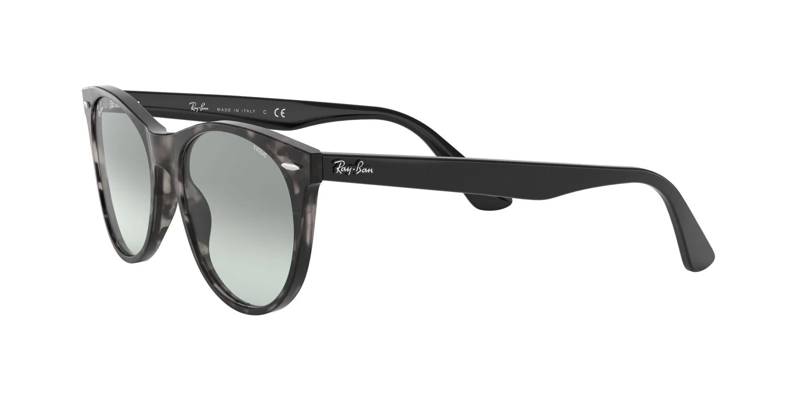 Ray-Ban Wayfarer Ii 2185 Sunglasses - Havana On Trasparent Light Bro - view 15